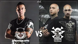 Andy The Core VS The Sickest Squad | Mixed by XIREK | FRENCHCORE UPTEMPO HARDCORE | (Mixed in 2022)