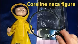 Coraline Neca Doll Raincoat unbox (распаковка)