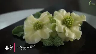 #9 DOGWOOD | Basic Buttercream Flowers for beginners | MeNgheHomemade