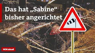 Sturmtief „Sabine“: Sturmböen bis 111 km/h und Stromausfälle | WDR extra