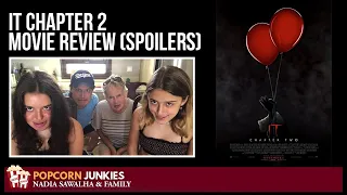 IT Chapter 2 - The Popcorn Junkies Family MOVIE Review (SPOILERS)