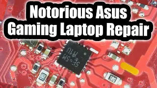 Fixing Asus G531GW Gaming Laptop that won't power on - The practical way