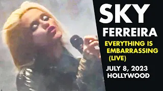 Sky Ferreira Everything Is Embarrassing (LIVE) in Hollywood July 8th, 2023