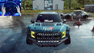 1000HP Ford F-150 Raptor LE | Need for Speed Heat Steering Wheel Gameplay