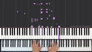 Bill Withers - Just the Two of Us Piano Synthesia Cover