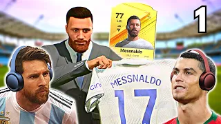 Messi & Ronaldo play FC 24 Player Career!