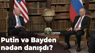 Vladimir Putin Baydenlə görüşündən danışdı - Baku TV