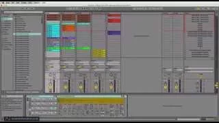 1  Moving clips from Ableton Session View to Arrange View