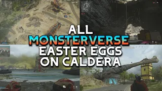 All Monsterverse Easter Eggs on Caldera! Operation Monarch Godzilla vs Kong X Call of Duty Event!