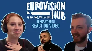 Hungary | Eurovision 2019 Reaction Video | Joci Pápai - Az én apám