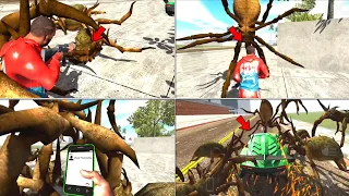 Spider Cheat code in indian bike driving 3d|indian bike driving 3d new update| Spider ka cheat code