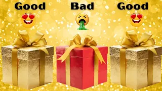 Good or Bad or Good Challenge: Can You Choose the Perfect Gift?