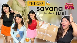 I Shopped From *SAVANA* for the First Time 😱 HUGE HAUL 💕 HONEST Review 😰 SALE from 10-12th May