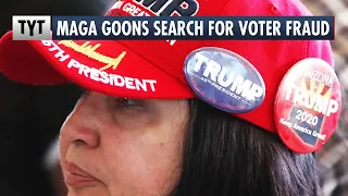 MAGA Goons Go Door-To-Door Looking For Voter Fraud Evidence