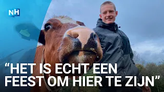 Melkboer Matthijs (20) heeft slechts vier(!) koeien