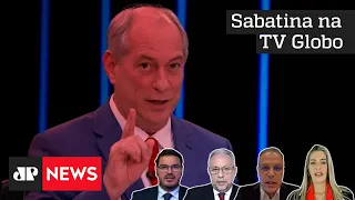 Ciro Gomes na Globo: “A corrupção é um flagelo no Brasil”