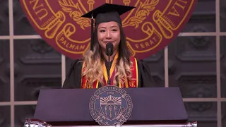 Valedictorian Ivana Giang | USC Commencement 2019