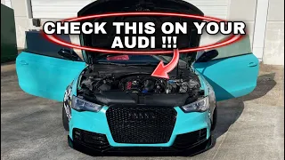 (AUDI) RESTORE YOUR HORSEPOWER AND TORQUE IN 1 MINUTE BY DOING THIS !!!!! ANY CAR