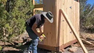 Off grid shower house