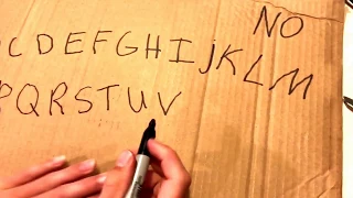 HOW TO MAKE YOUR OWN HOMEMADE OUIJA BOARD