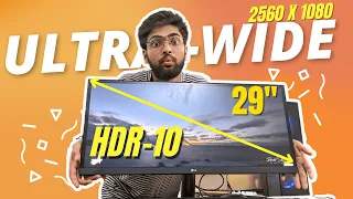 Best Monitor Under 20000 | Best Ultrawide Monitor 29 Inch -LG Ultrawide 29Wl500 UNBOXING