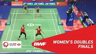 F | WD | FUKUSHIMA/HIROTA (JPN) [1] vs LEE/SHIN (KOR) [7] | BWF 2018