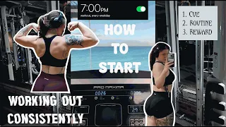 HOW TO *actually* START WORKING OUT | a guide to forming the habit of exercising regularly