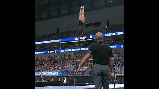 Maile O'Keefe's bars routine was TOUGH 😤