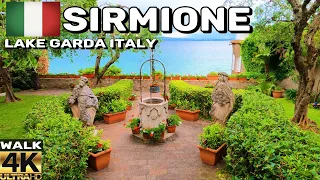 WALKING TOUR OF SIRMIONE, LAGO DI GARDA ITALY. CURRENT SITUATION ON MAY 2023 4K60FPS