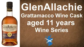 GlenAllachie Grattamacco Wine Cask aged 11 years Single Malt Scotch Whisky Review by WhiskyJason