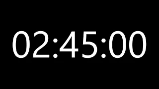 2 hour 45 minute timer