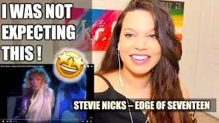 First Time Hearing Stevie Nicks - EDGE OF SEVENTEEN | Music Reaction Video