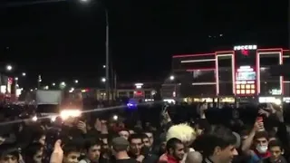 Celebrations in dagestan after khabib win ufc 254
