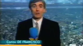 Julio Iglesias en cierre de campaña José María Aznar 1996.