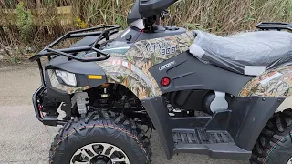 Camouflage 300cc ATV With 4x4 And Hi / Low Gears Real Tree Camo Quad With Optional Winch