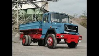 Magirus Deutz M130D15 Eckhauber Kipper Tipper Lkw Truck Oldtimer Kippertreffen 2023