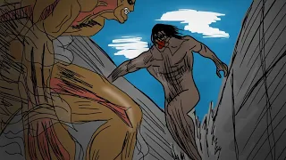 Attack on Titan chapter 117 fan Animation || FlipaClip