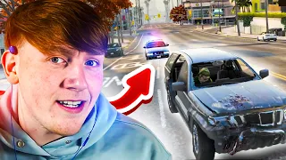 I ESCAPED The POLICE! (NoPixel GTA RP 4.0)