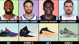 NBA Players And Their Signature Shoes  2024