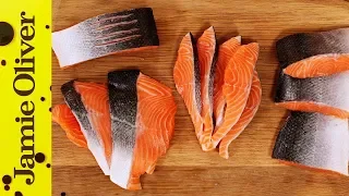 How to Fillet a Salmon or Trout | Jamie Oliver