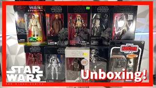 Massive Star Wars The Black Series Unboxing! (Lukeness Vlogs)