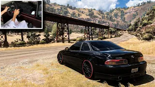 Lexus SC300 Drift Build | Forza Horizon 5 | Logitech G29 Steering Wheel | Gameplay