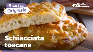 SCHIACCIATA TOSCANA - The focaccia with a fragrant golden crust!