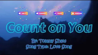 Count on You - Tommy Shaw | Drino Karaoke Channel