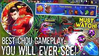 The Best Chou Gameplay You Will Ever See | Crazy Epic Comeback! MUST WATCH!! | Mobile Legends