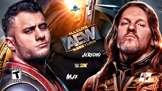 🎯MJF vs Chris Jericho: Epic Showdown | Full Match | All Elite Wrestling