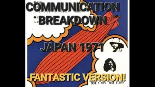 Led Zeppelin - Communication Breakdown, Killer version, Live in 1971