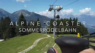 Sommerrodelbahn Mieders, Stubaital, Tirol | Alpine Coaster Mieders | 1080p60 HD