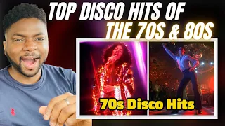 🇬🇧BRIT Reacts To THE TOP DISCO HITS OF THE 70s & 80s!