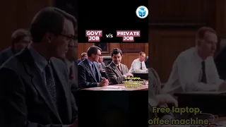 Difference Between Govt Job and Private Jobs #shorts #ugcnet #memes #meme #job